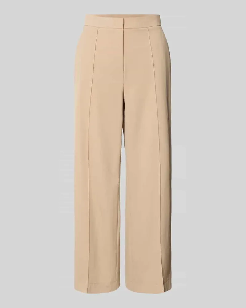 RAFFAELLO ROSSI  Culotte mit Längsnähten Modell 'PALINA Camel