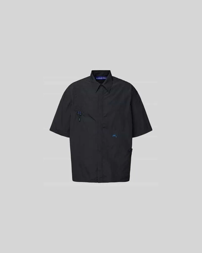 A-COLD-WALL* Freizeithemd mit Kentkragen Black