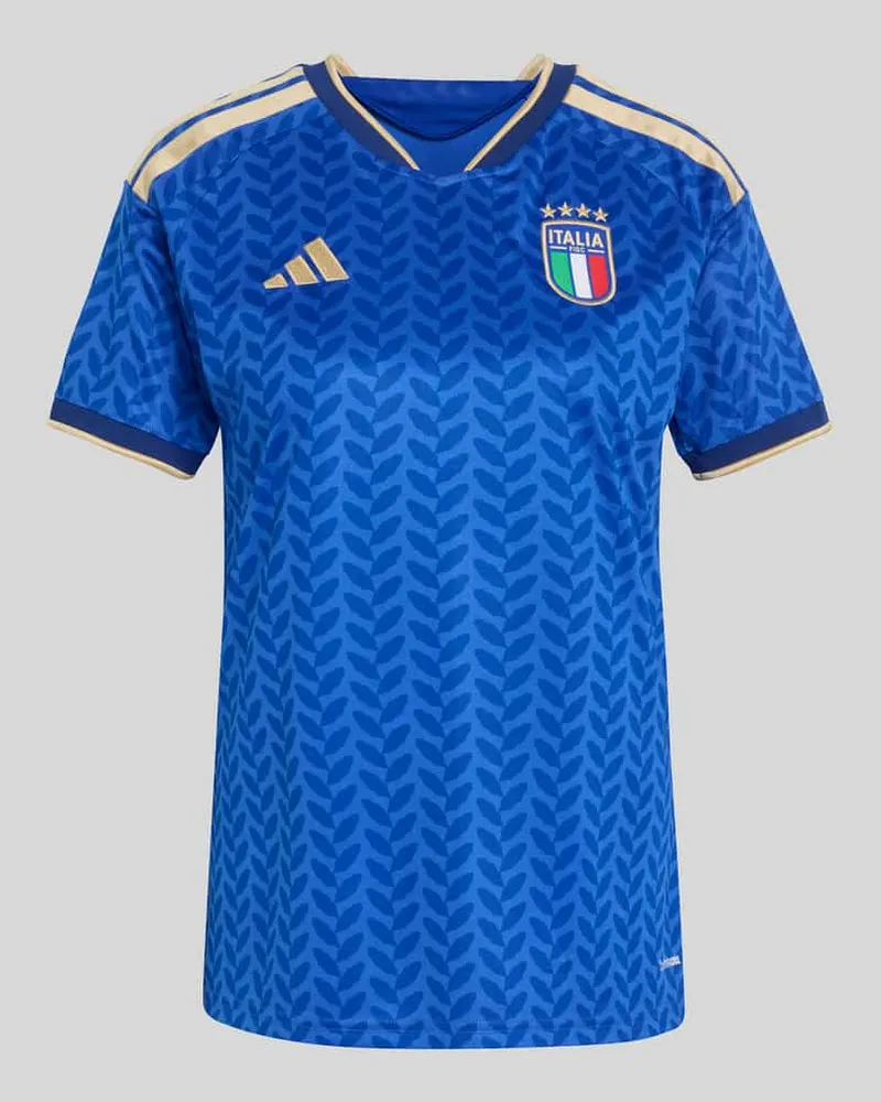 adidas Regular Fit T-Shirt Trikot Modell 'ITALIA 26 Dunkelblau