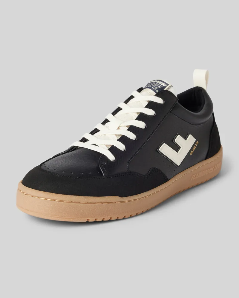 Flamingos Life Sneaker mit Label-Detail Modell 'ROLAND Black