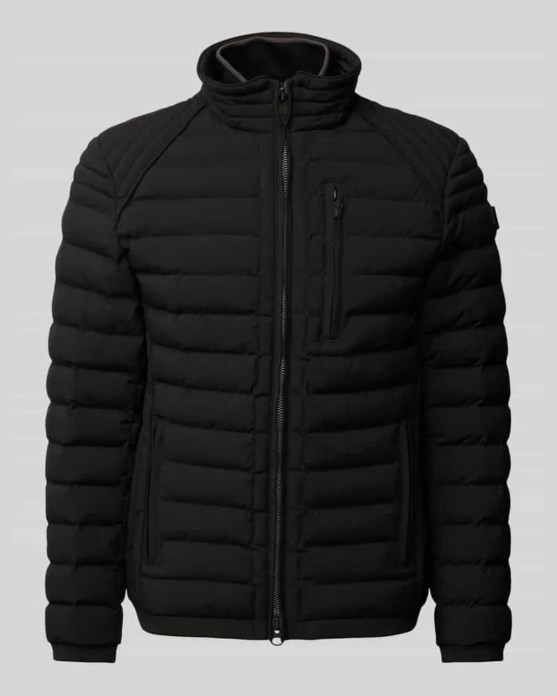 Wellensteyn Steppjacke mit Stehkragen Modell 'MOL Black