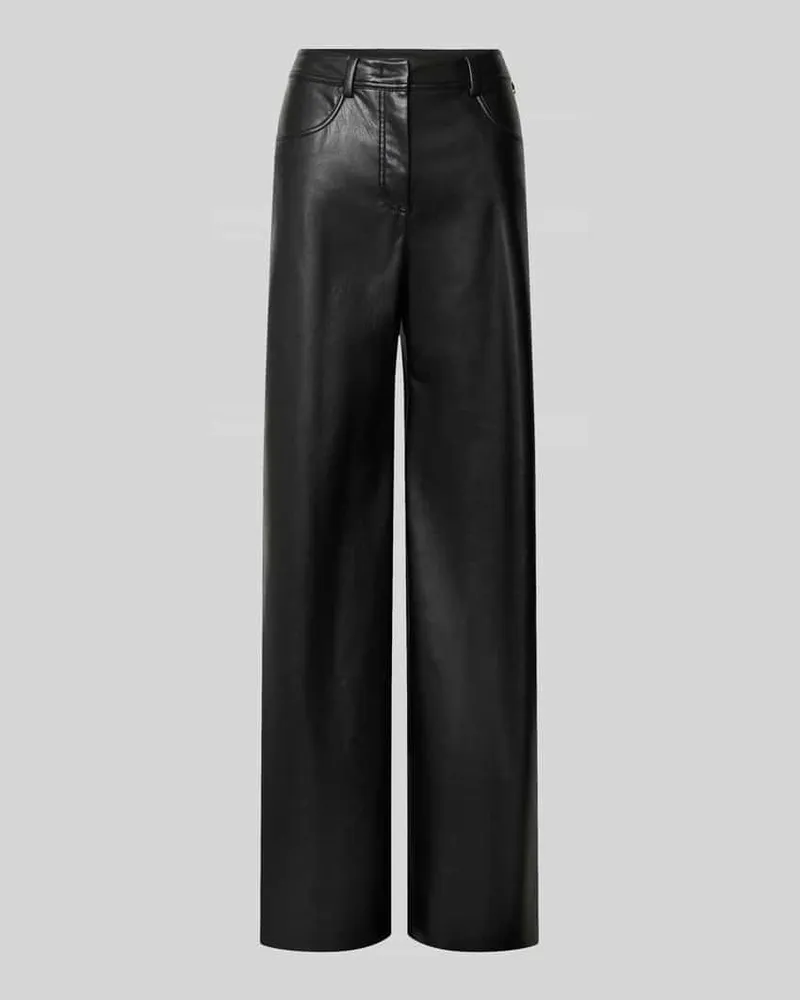 Marc Cain Straight Fit Hose mit Eingrifftaschen Black