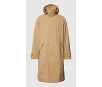 Mantel mit Kapuze Modell 'TECH CARCOAT