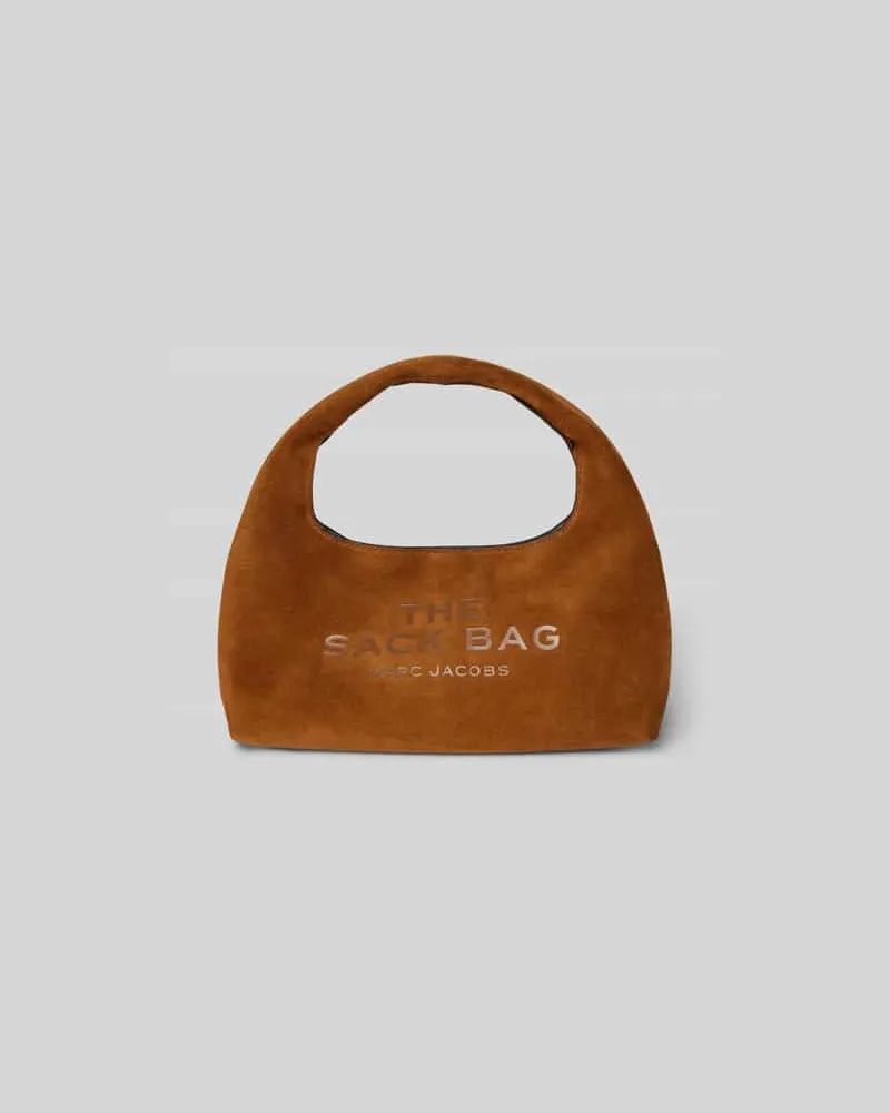 Marc Jacobs Mini Sack mit Logo-Prägung Cognac