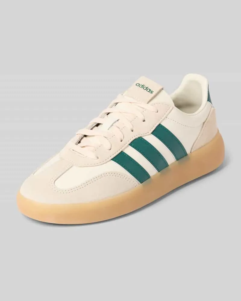 adidas Sneaker aus echtem Leder mit Logo-Print Modell 'BARREDA Beige