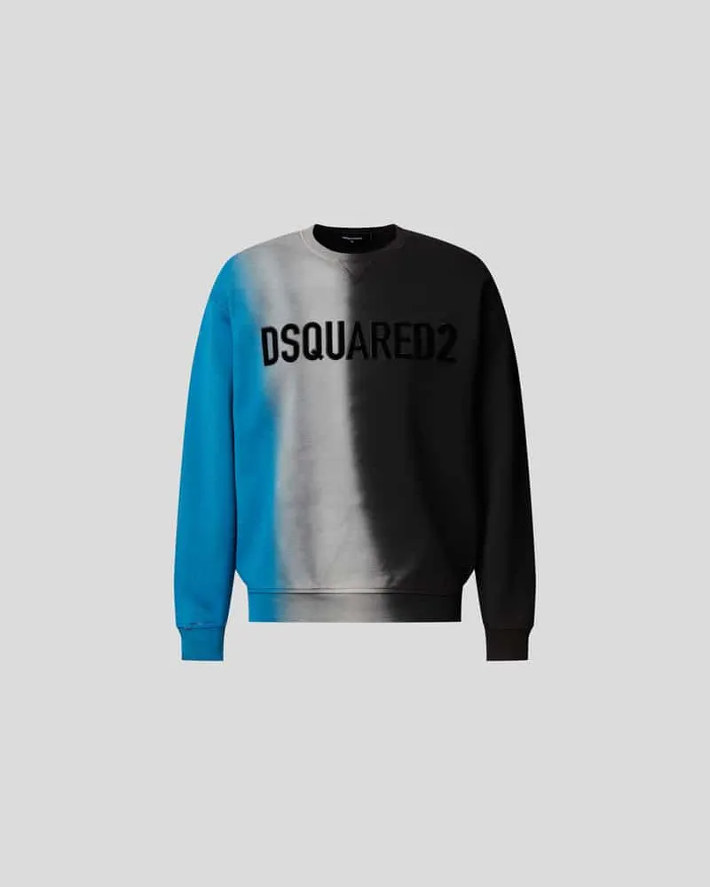 Dsquared2 Sweatshirt mit Brand-Schriftzug Black