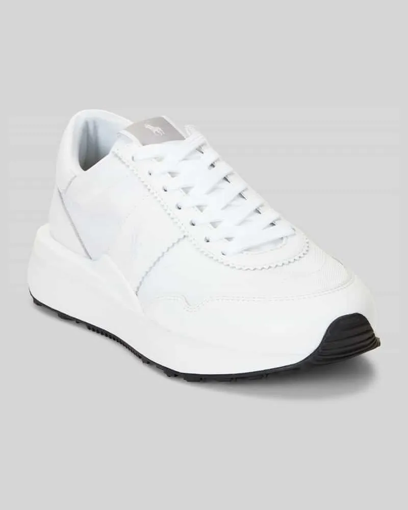 Ralph Lauren Sneaker aus echtem Leder Weiss