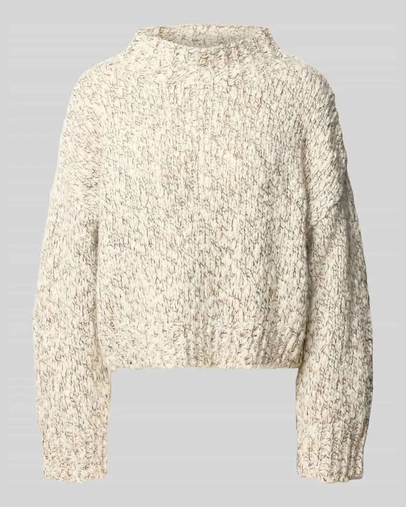 OPUS Pullover in Strickoptik Modell 'Pello Ecru