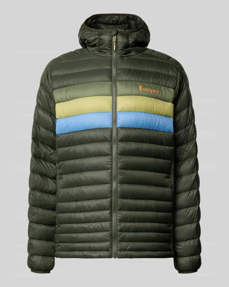 Cotopaxi Daunenjacke mit Kapuze Dunkelgruen