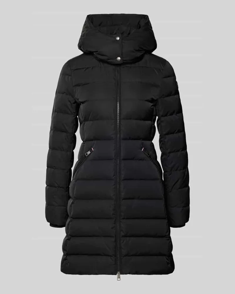 Tommy Hilfiger Daunenmantel mit Kapuze Black
