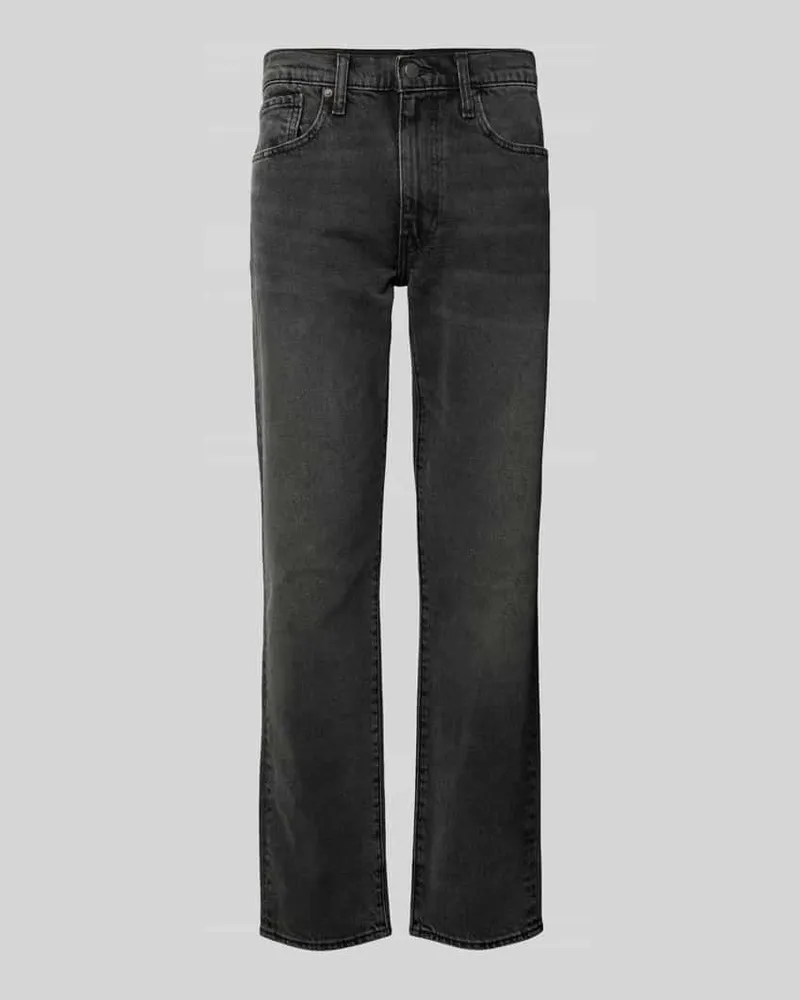 Levi's Tapered Fit Jeans Modell '502 Dunkelgrau