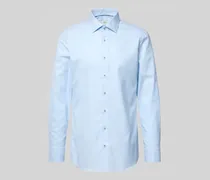 Slim Fit Business-Hemd mit Kentkragen