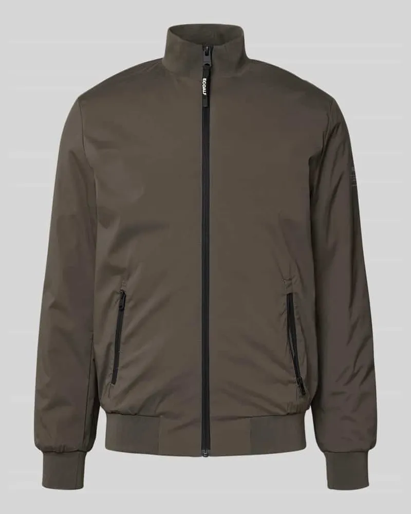 ECOALF Blouson mit Stehkragen und Reißverschluss Modell 'JAIME Hellgrau