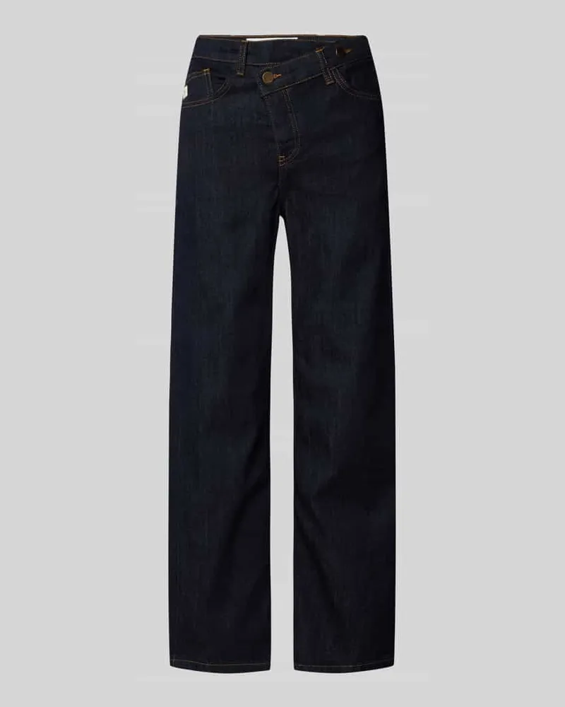 Goldgarn Cross Fit Jeans im 5-Pocket-Design Dunkelblau