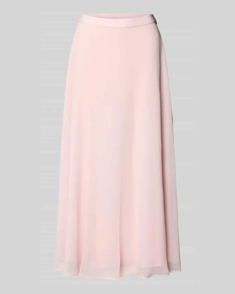 JOOP! Regular Fit Midirock mit Logo-Detail Modell 'Sari Hellrosa