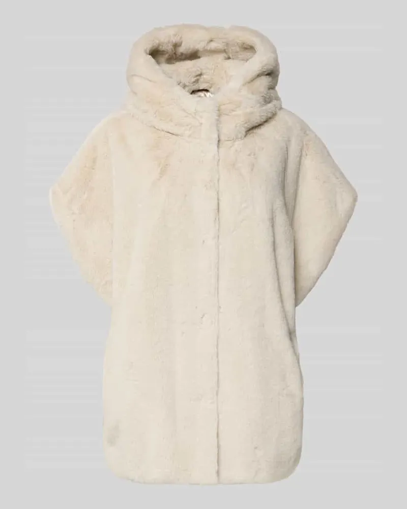 Beaumont Amsterdam Weste mit Kapuze Offwhite