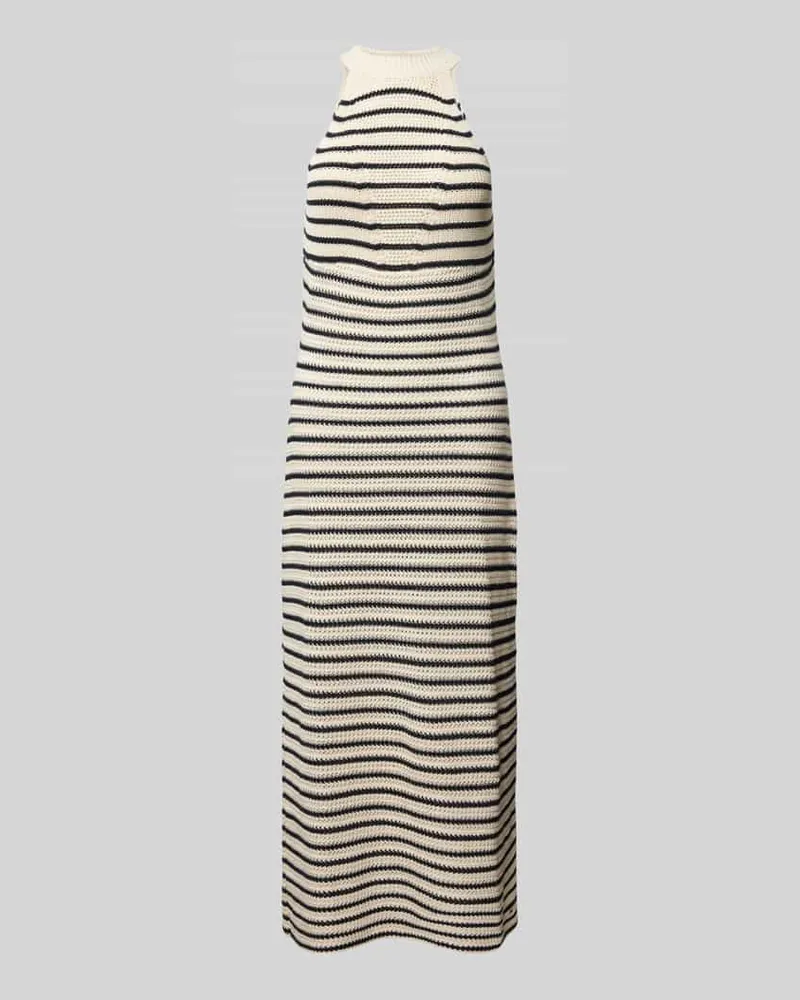 Tommy Hilfiger Strickkleid mit Streifenmuster Marine