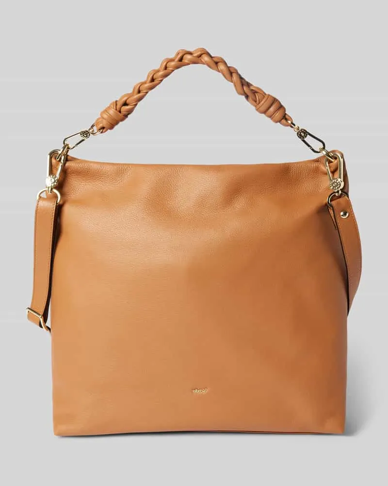 Abro Handtasche aus Leder Modell 'SOLEY Camel