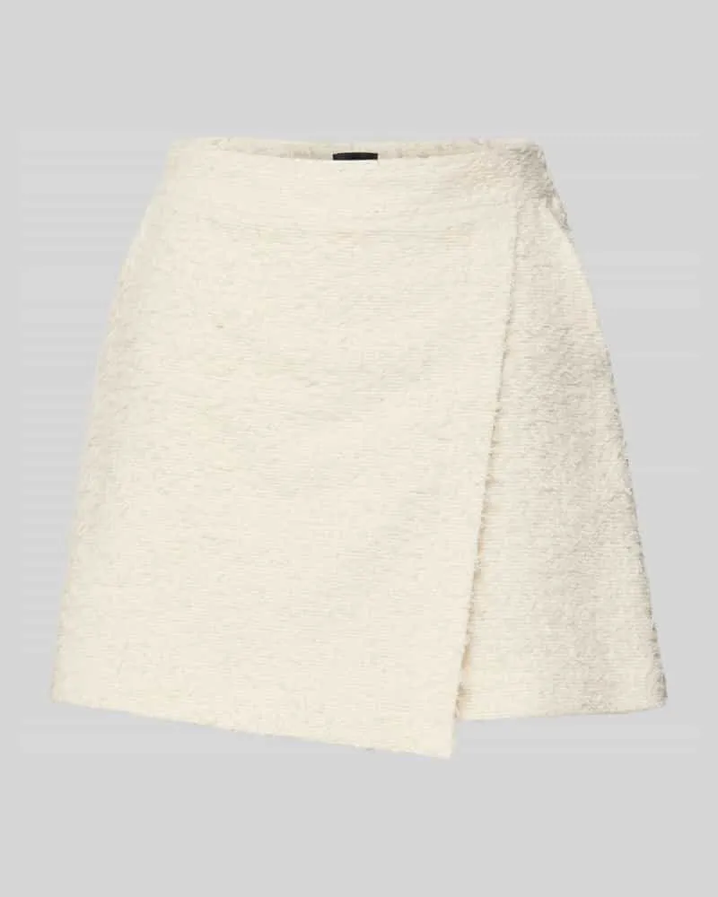 HUGO BOSS Regular Fit Skort aus Baumwoll-Mix Modell 'TINCANA Offwhite