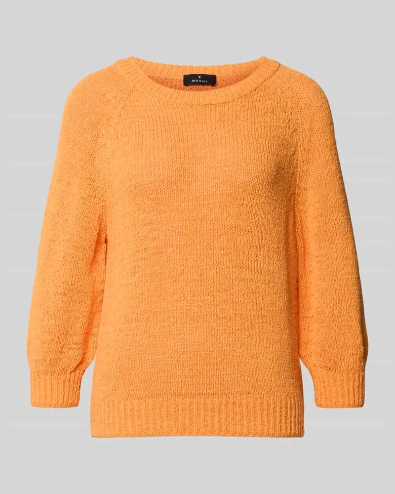 monari Pullover mit Rundhalsausschnitt Orange