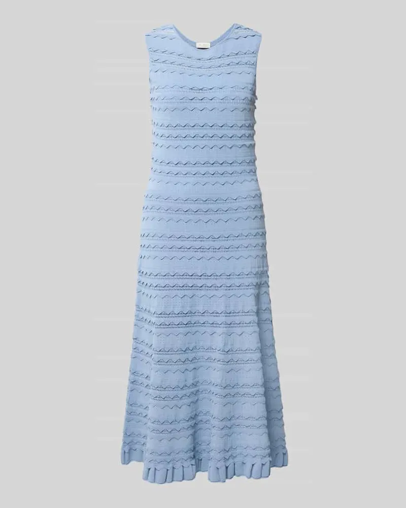 Ted Baker Midikleid aus Viskose-Mix Modell 'Cahrlie Hellblau