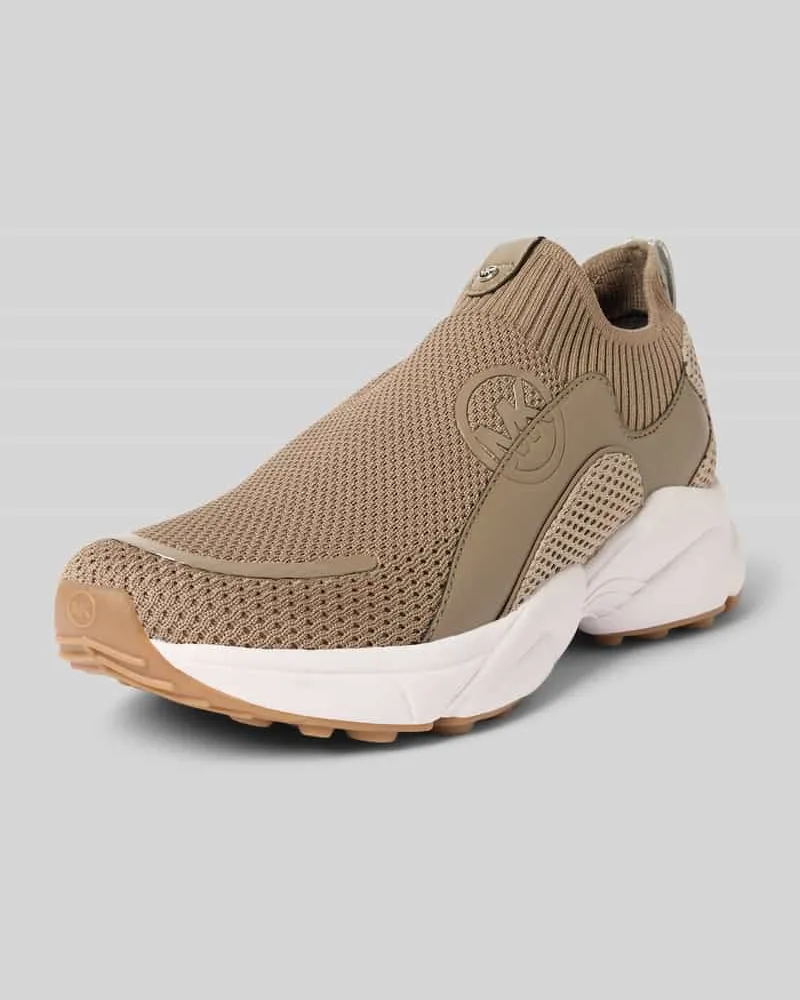 Michael Kors Slip-on-Sneaker mit Label-Detail Modell 'SAMI Taupe