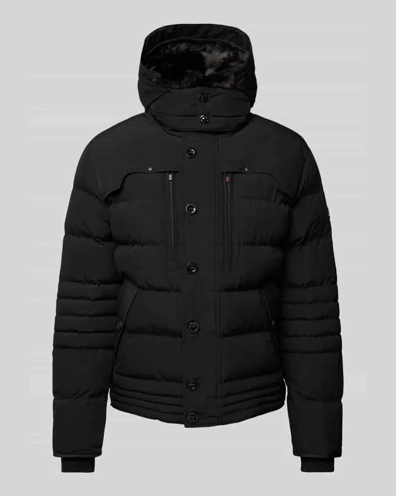 Wellensteyn Regular Fit Steppjacke mit dicker Wattierung Modell 'STARSTREAM Black