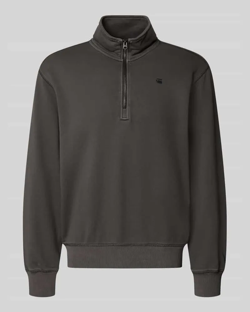 G-STAR RAW Regular Fit Sweatshirt aus reiner Baumwolle Black