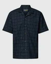 Lyle & Scott Freizeithemd mit Karomuster Modell 'Archive Polka Marine