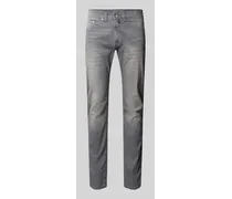 Jeans im Used-Look Modell 'Lyon Tapered