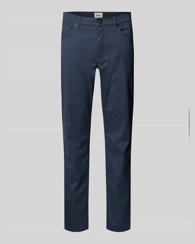 Brax Stoffhose mit Viskose-Anteil im 5-Pocket-Design Modell 'Cadiz Blau