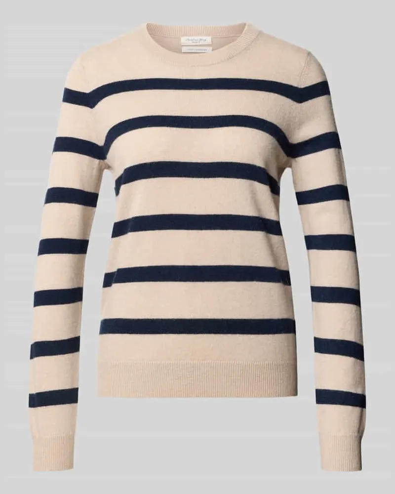 Christian Berg Strickpullover aus reinem Kaschmir Beige