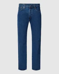 Levi's Jeans mit Label-Patch Modell "501 STONE WASH Jeansblau