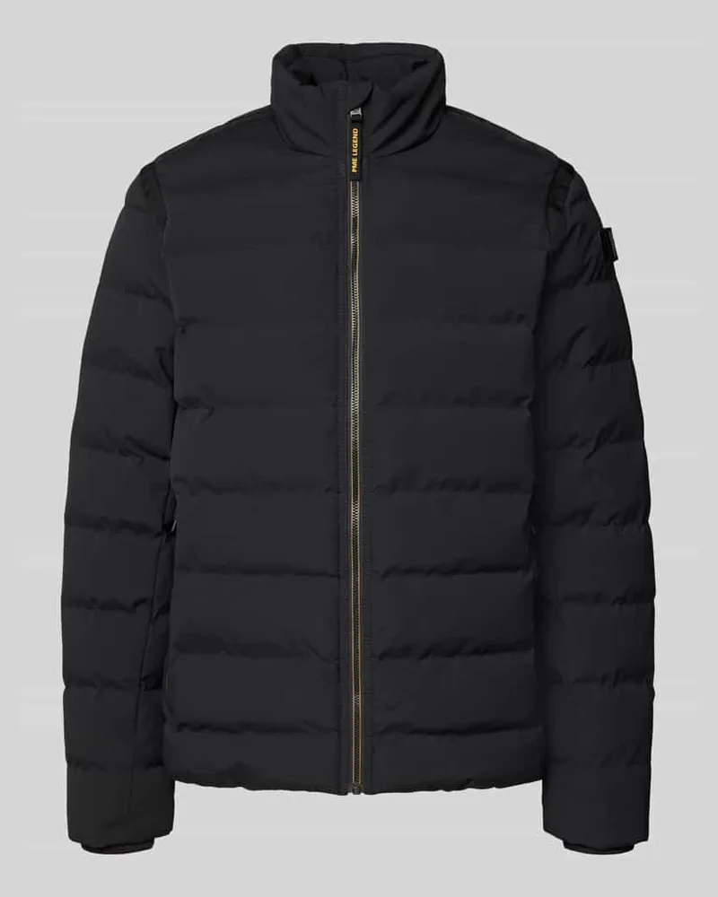 PME Legend Steppjacke mit Reißverschluss Modell 'FREIGHTYET Black
