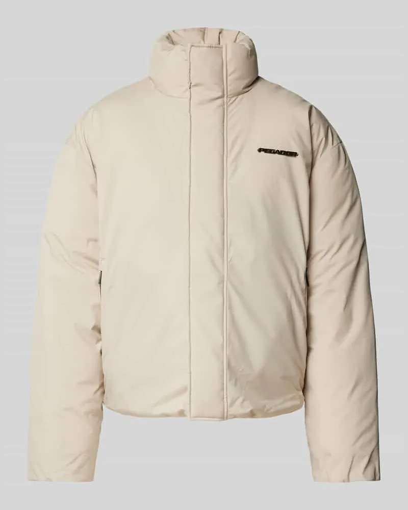 PEGADOR Cropped Jacke mit Stehkragen Modell 'LAVOY Beige