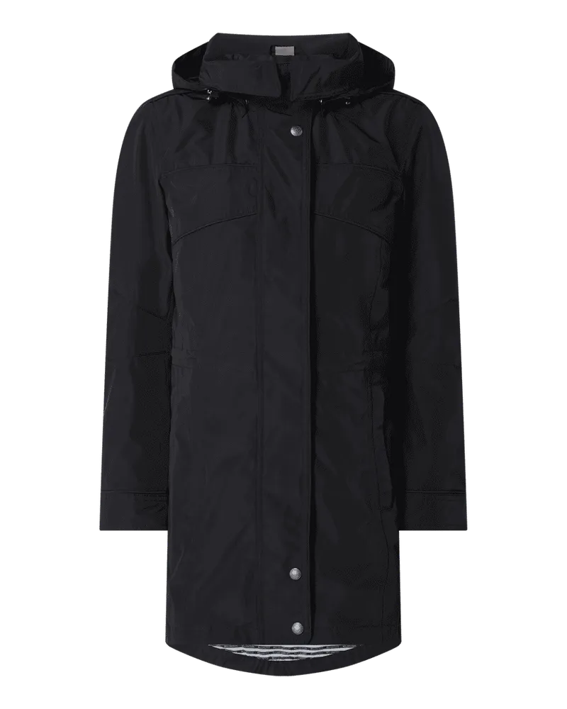 Wellensteyn Regular Fit Parka mit abnehmbarer Kapuze Modell 'VICTORIA Marine