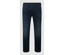 Jeans mit Label-Patch Modell 'WEST