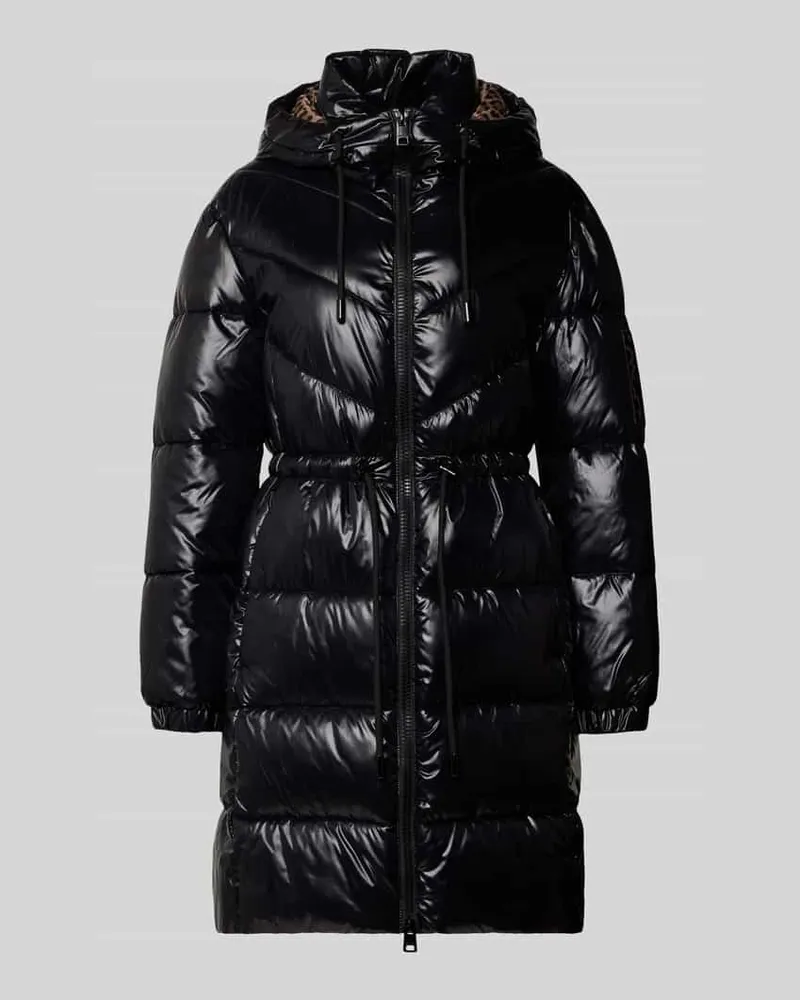 Marc Cain Steppmantel mit Kapuze Black