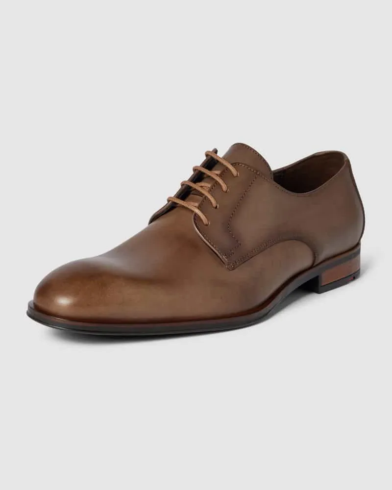 Lloyd Derby-Schuhe aus Leder Modell 'SABRE Beige