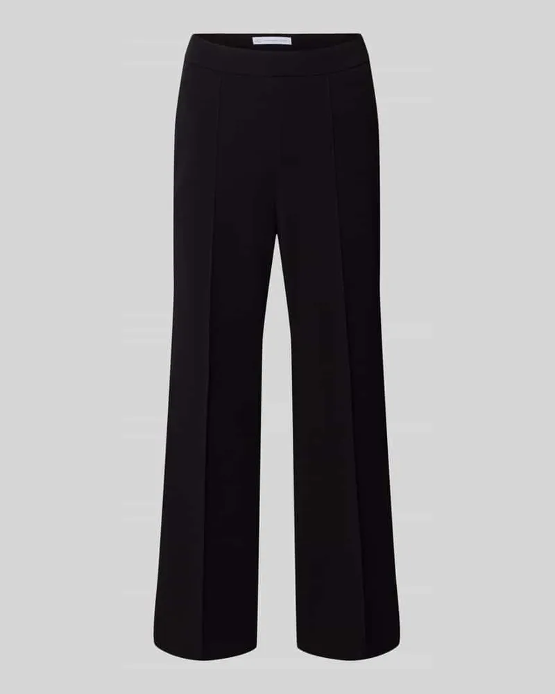 RAFFAELLO ROSSI  Straight Fit Bundfaltenhose Modell 'RENEE Black