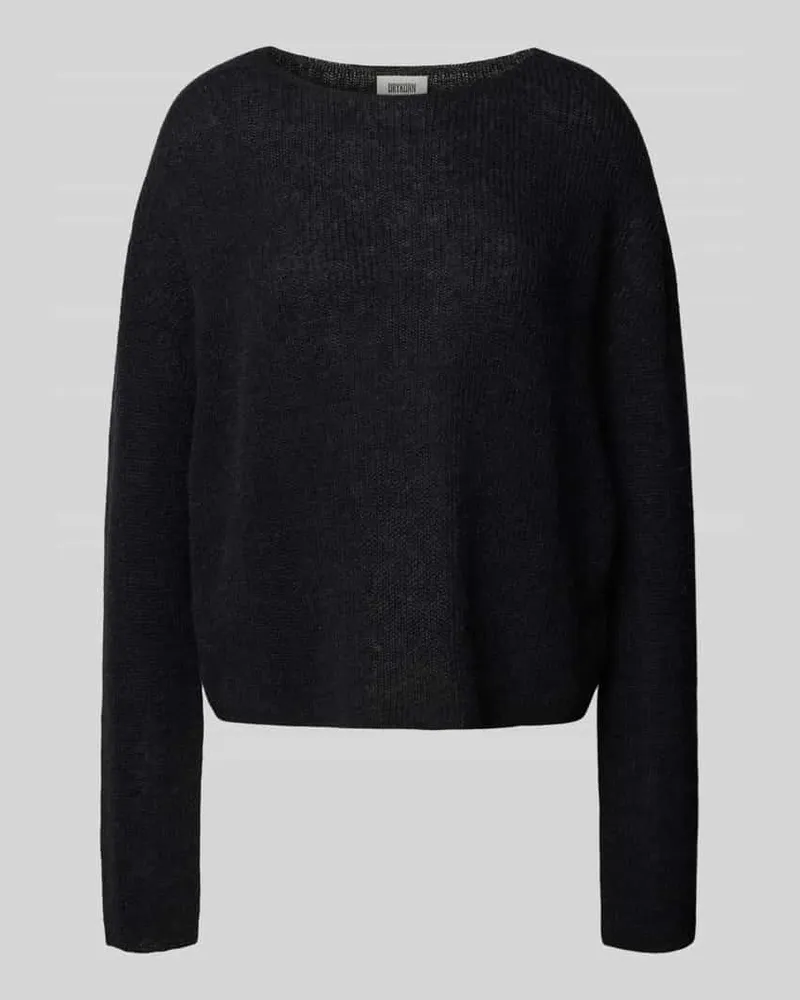 Drykorn Strickpullover aus Alpaka-Mix Modell 'IMENY Black