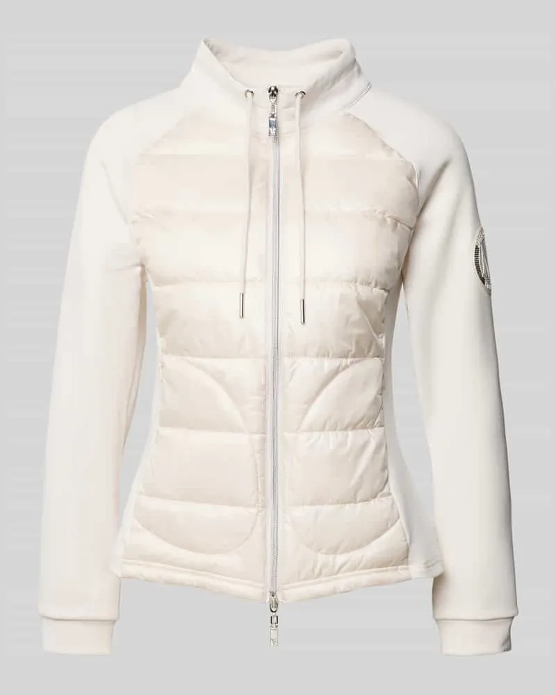 monari Steppjacke mit Reißverschluss Ecru