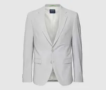 Slim Fit 2-Knopf-Sakko mit Viskose-Anteil