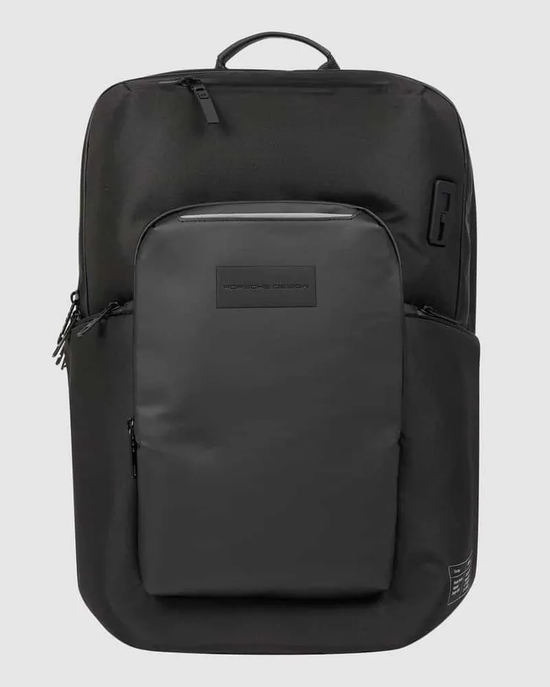 Porsche Design Rucksack mit USB-Anschluss - wasserdicht Black