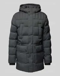 Geox Steppjacke mit Stehkragen Mittelgrau