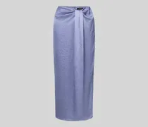 Midirock mit Raffungen