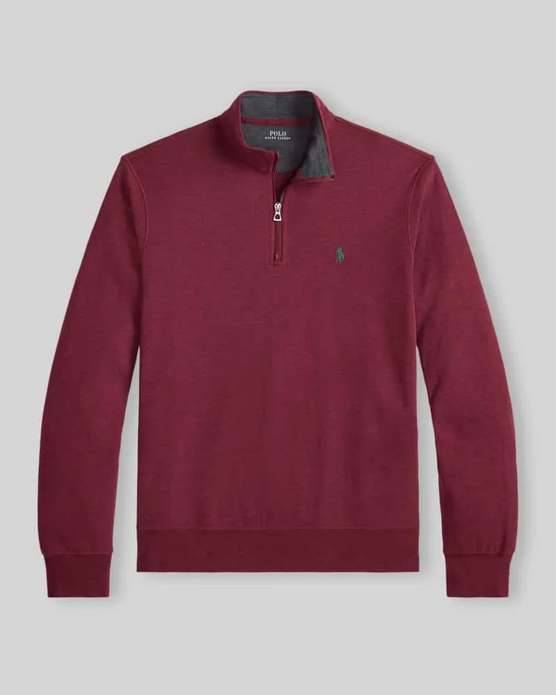 Ralph Lauren Regular Fit Sweatshirt aus Baumwoll-Mix Bordeaux