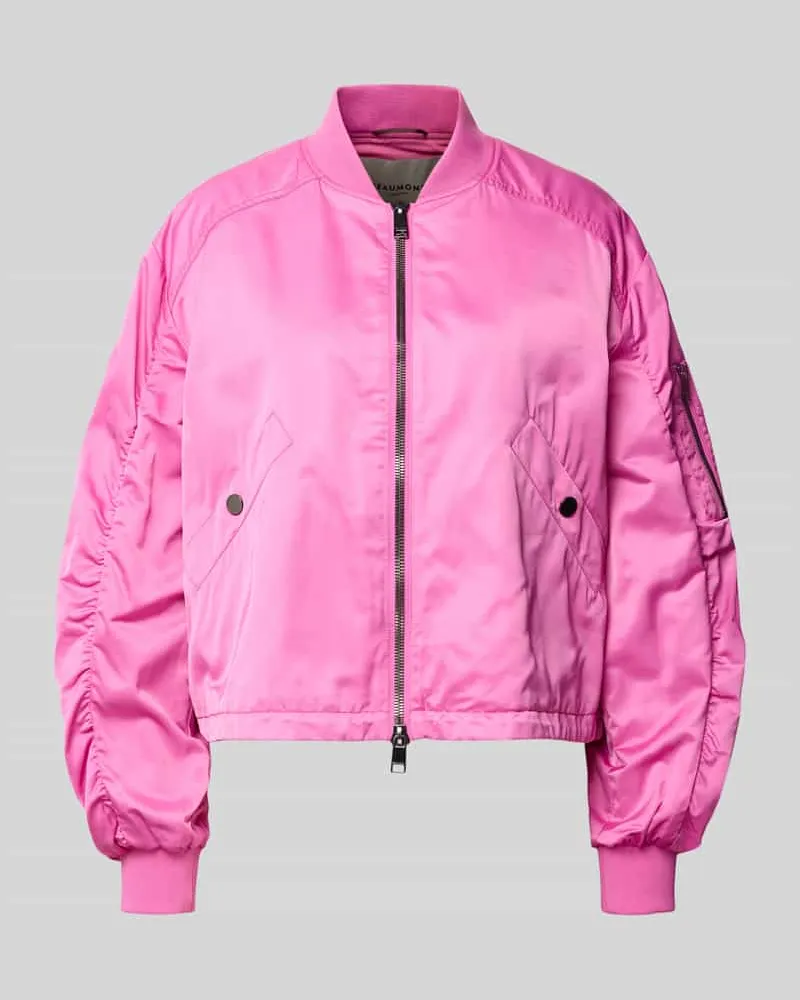 Beaumont Amsterdam Boxy Fit Jacke mit Zweiwege-Reißverschluss Modell 'JODY Pink