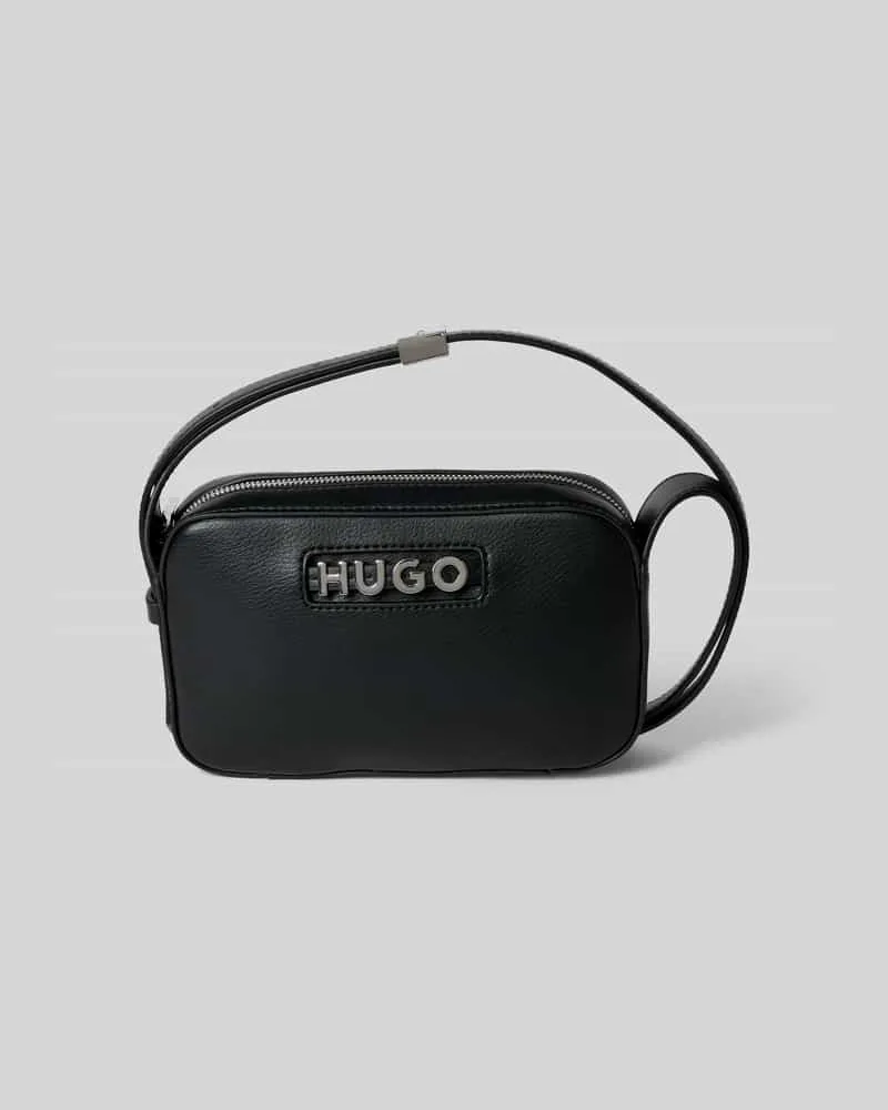 HUGO BOSS Umhängetasche mit Label-Applikation Modell 'MEL 2.0 Black
