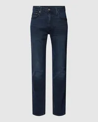 Levi's Slim Fit Jeans mit Label-Details Modell "511 CHICKEN OF THE WOODS Dunkelblau